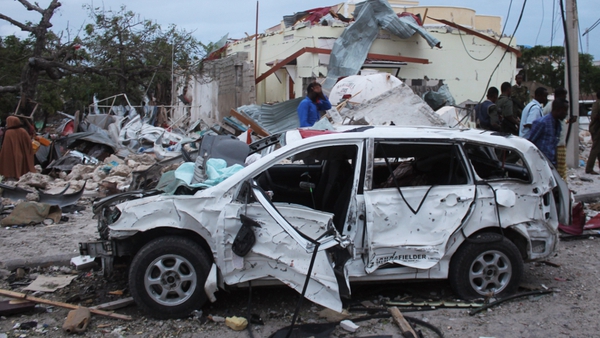 Al-Shabaab said it was behind the blast