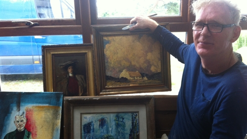 Denis Russell, who lives in England but returns to his family home during the summer, made the discovery
