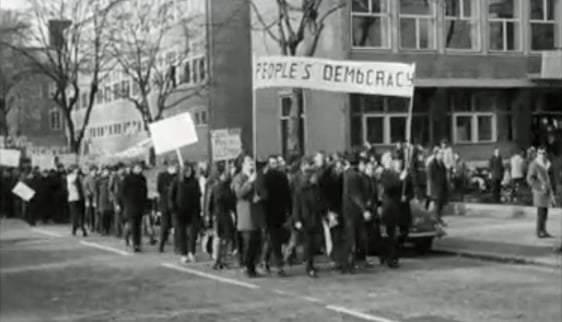 Civil Rights Protesters in Belfast