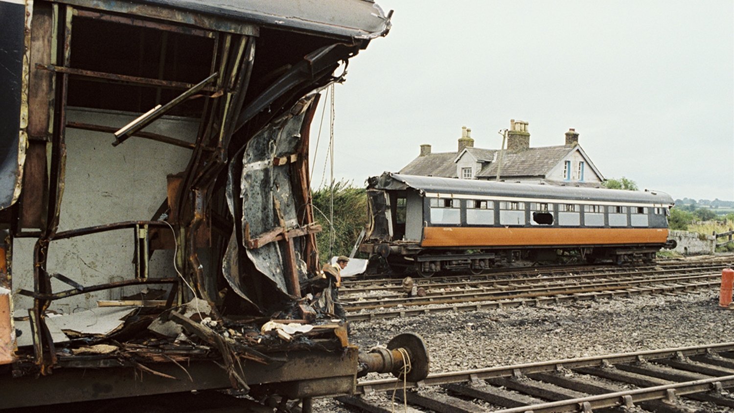 RTÉ Archives Disasters Buttevant Train Crash