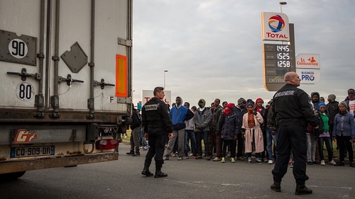 The situation in Calais has threatened to bring the cross-Channel haulage industry to a halt