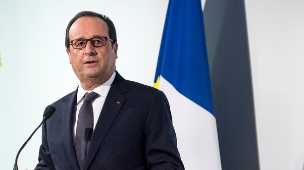 French President Francois Hollande