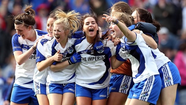 Cavan celebrate their Intermediate title in 2013