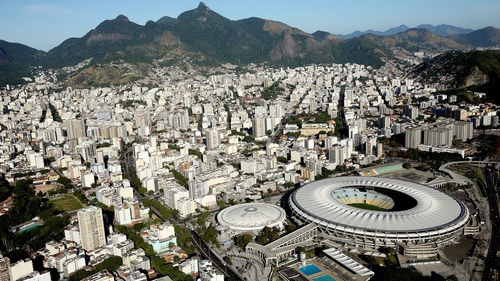 18 different venues around Rio will host events, including the iconic Maracana stadium