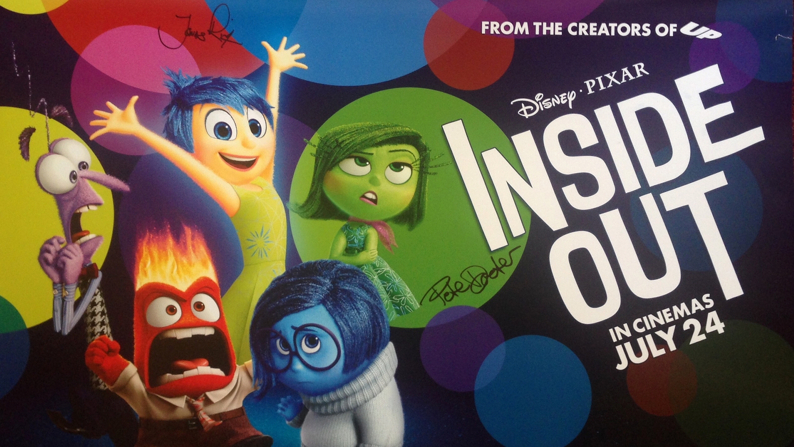 Competition: Inside Out signed poster