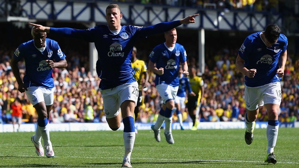 Ross Barkley hit a sublime effort but Everton were held to a 2-2 draw by Watford