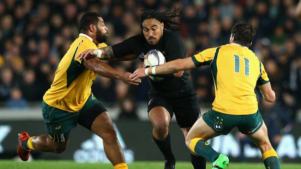 Ma'a Nonu scored a brace of tries in a superb performance from the All Black centre