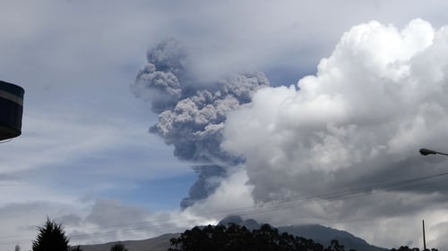 Cotopaxi became increasingly active, but that no landslides had yet been recorded.