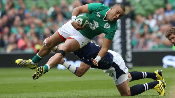 Simon Zebo is fully fit after Saturday's Test match