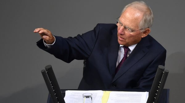 The normally hardline Wolfgang Schaeuble publicly put his weight behind the deal