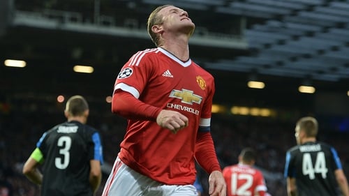 Wayne Rooney has found the net just twice in the league this season for United