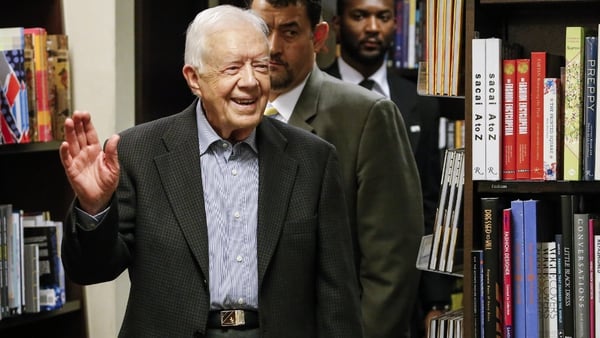 Jimmy Carter is the oldest living former US president and a Nobel peace laureate