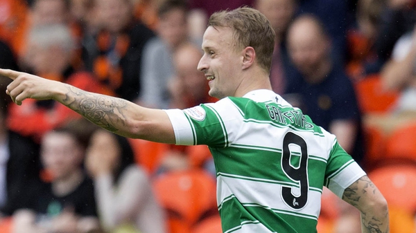 Leigh Griffiths opened the scoring as Celtic eased past Dundee United
