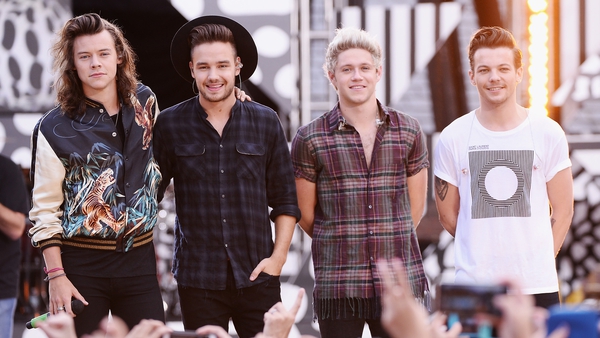 The remaining four: Harry Styles, Liam Payne, Niall Horan and Louis Tomlinson