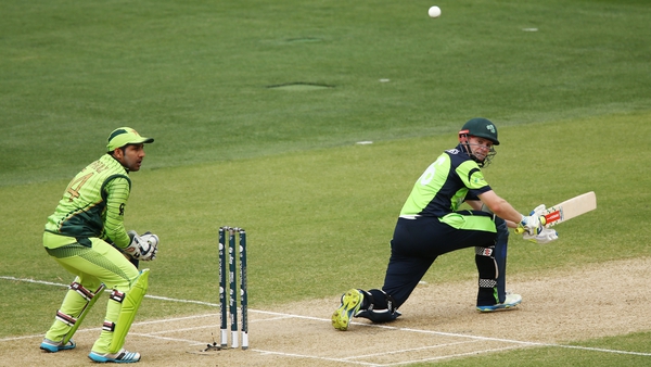 Captain William Porterfield hit 107 when Ireland last played Pakistan at the World Cup