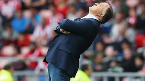 Dick Advocaat became the first managerial casualty of the Premier League season