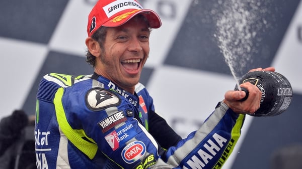 Valentino Rossi now leads Jorge Lorenzo in the championship standings