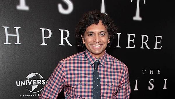 Director M Night Shyamalan at the premiere of The Visit at the Light House Cinema Photo: Brian McEvoy