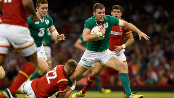 Darren Cave impressed against Wales in Ireland's first World Cup warm-up clash