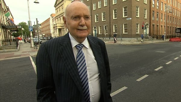 Former Irish Nationwide boss Michael Fingleton appeared before the banking inquiry today