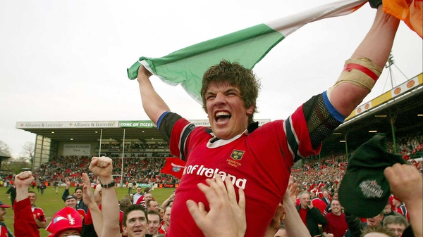 Donncha O'Callaghan won two European Cups with Munster