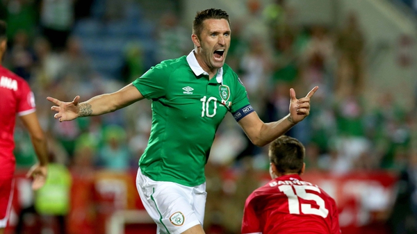 Ireland captain Robbie Keane