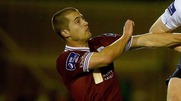 Jake Keegan was in sizzling form for Galway United