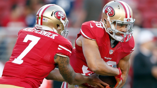 Jarryd Hayne has earned a place as a running back for the San Francisco 49ers