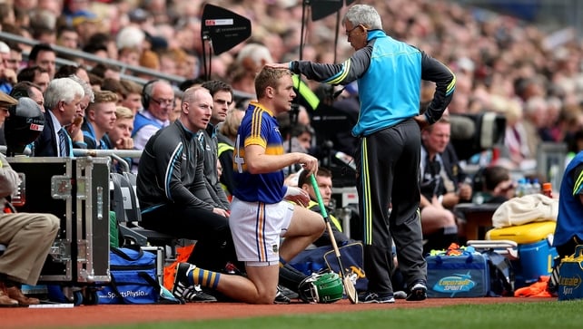Noel McGrath comes off the bench in the 2015 All-Ireland final