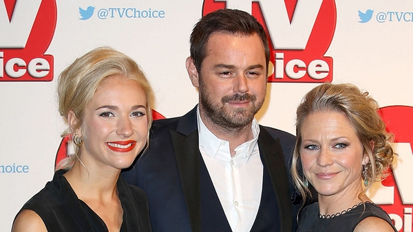 EastEnders stars Maddie Hill, Danny Dyer and Kellie Bright