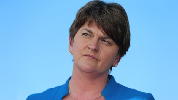 Arlene Foster is the only DUP member to put forward nomination papers to replace retiring Peter Robinson