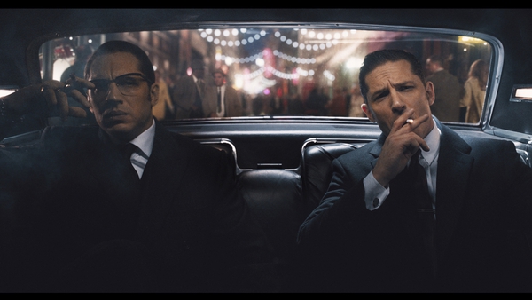 Tom Hardy stars as the Kray twins in Legend