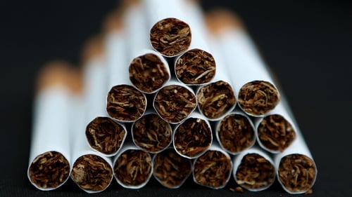 The increase on cigarettes will raise an estimated €61.4m in a full year