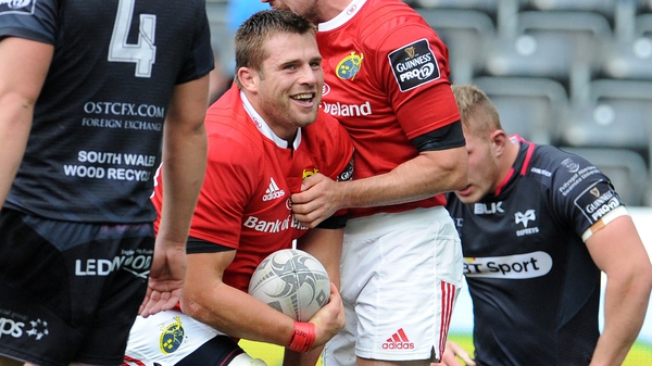 CJ Stander crashed over the whitewash at the death for Munster after sustained pressure