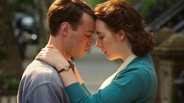 Emory Cohen and Saoirse Ronan in the film adaptation of Brooklyn