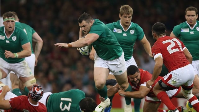 Cian Healy made his long awaited return to action