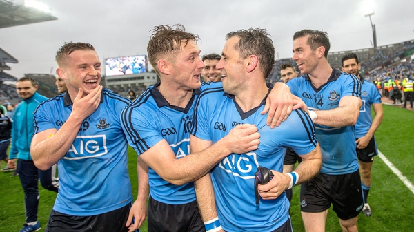 The Dubs celebrate their All-Ireland win in September