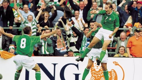 Jason McAteer scored the crucial goal as Ireland defeated Van Gaal's Holland 1-0