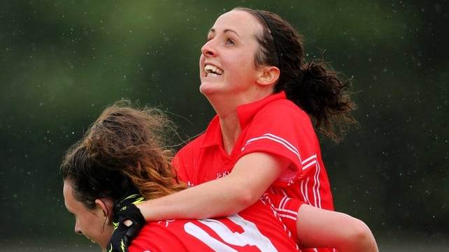 Geraldine O'Flynn at full-time in last year's final