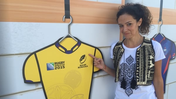 Ioana Corduneanu - the designer of the Romanian rugby jersey