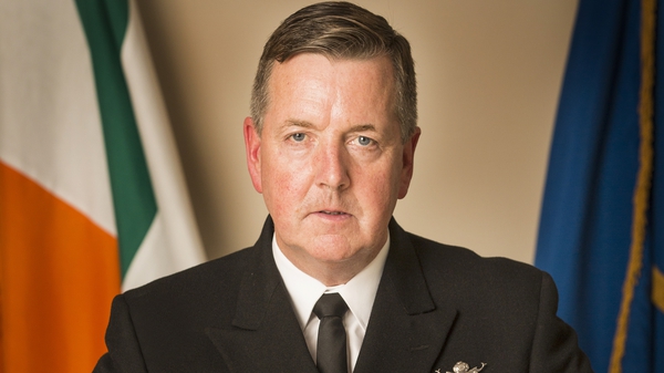 Chief of staff Vice Admiral Mark Mellet