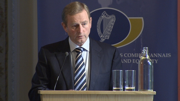 Taoiseach Enda Kenny unveiled the comprehensive strategy today at Farmleigh in Dublin