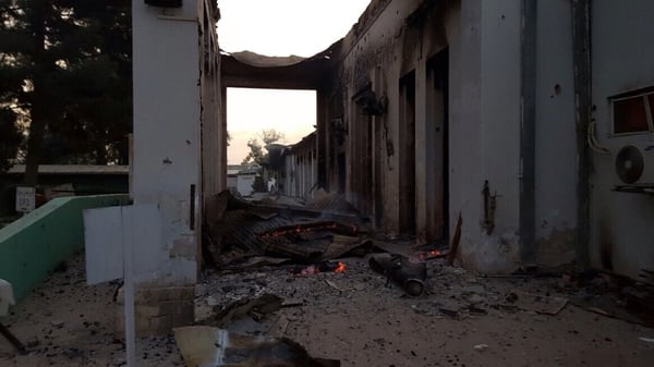 A suspected US airstrike killed at least 19 people at the hospital