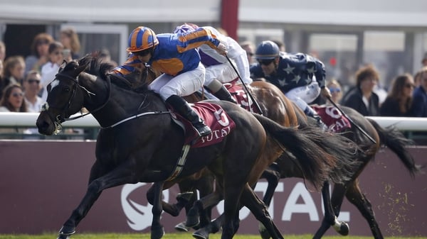 Ballydoyle on her way to victory at Longchamp in 2015