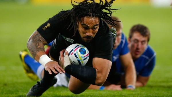 Ma'a Nonu in action against Namibia