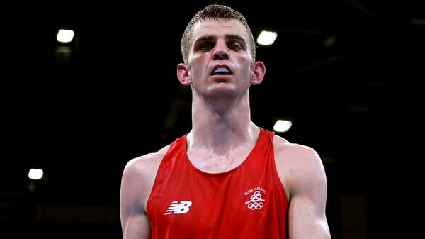 Adam Nolan lost out to a Lithuanian opponent