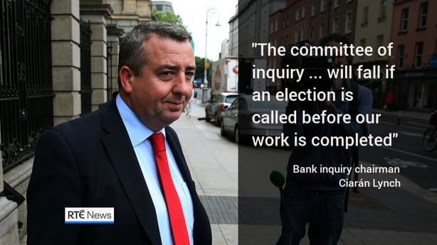 Banking inquiry chief Ciaran Lynch