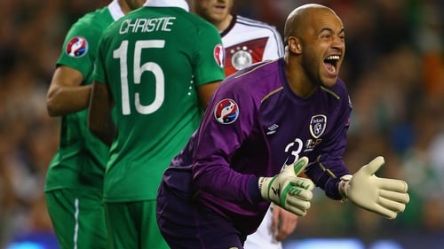 Republic of Ireland international Darren Randolph earns place in