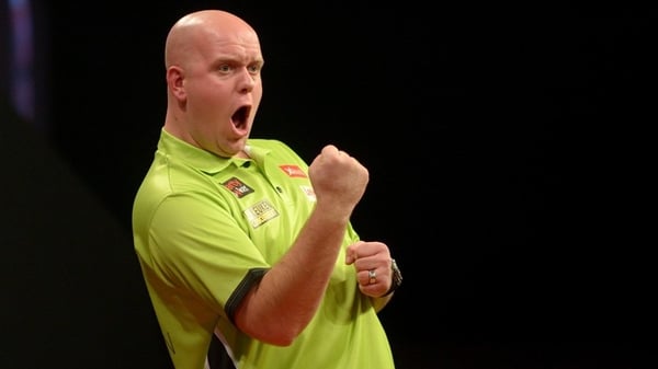 Michael van Gerwen: 'If I play my game he won't touch me' (pic: Lawrence Lustig/PDC)
