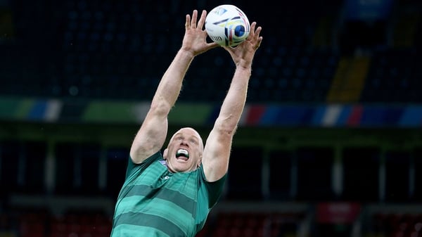 Paul O'Connell will captain Ireland from the second row